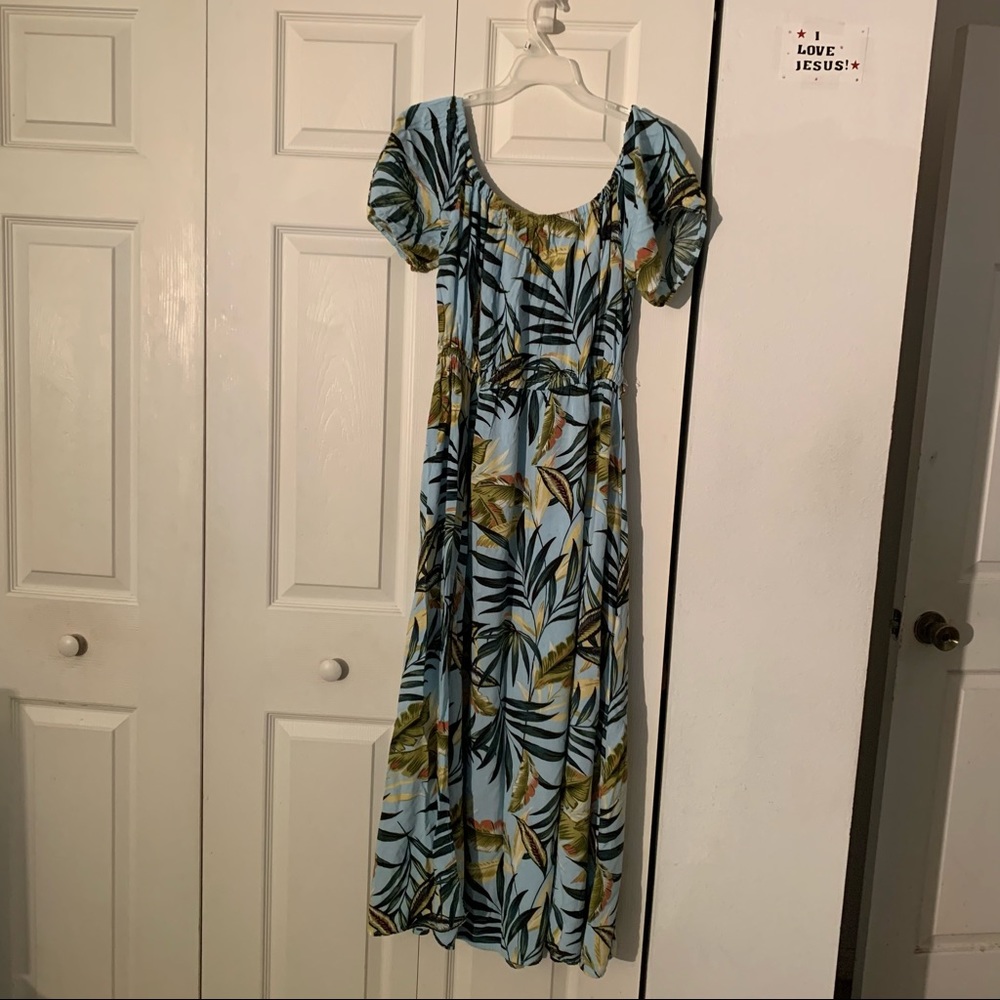 Tropical Hawaiian print Dress